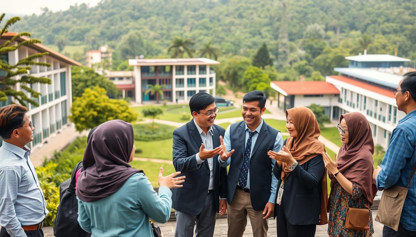 Kolaborasi UEU dengan University of Technology Sarawak untuk Benchmarking