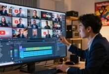 AI edit video massal