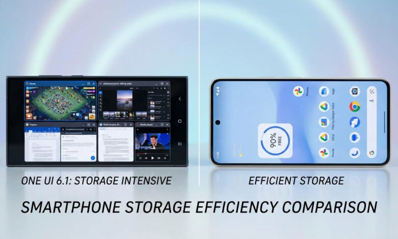 Samsung One UI storage boros