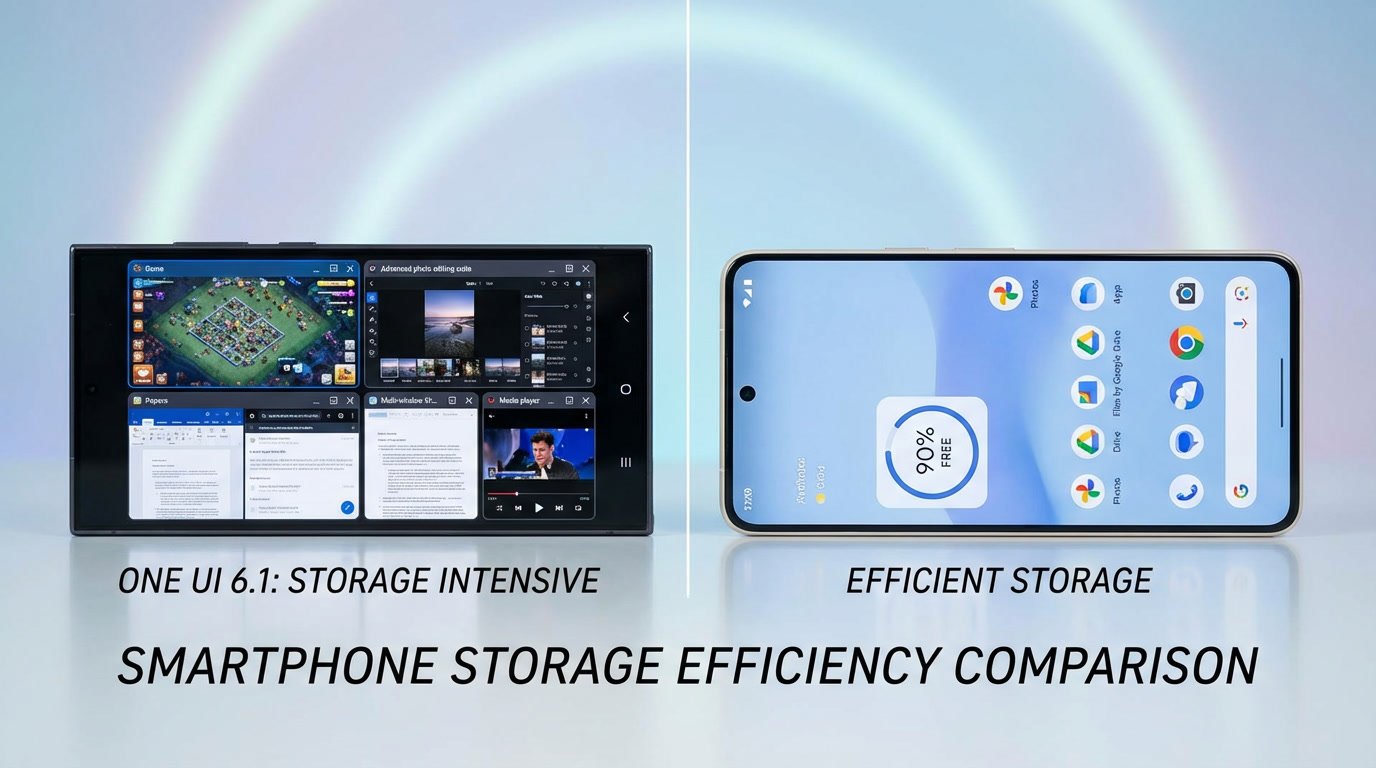 Samsung One UI storage boros