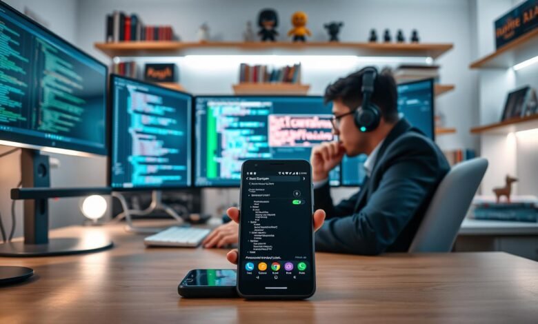 mode developer Android lanjutan