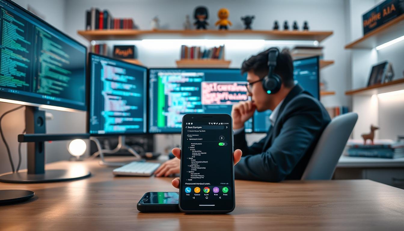 mode developer Android lanjutan