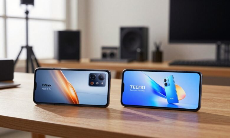 Infinix Note 40 Pro vs Tecno Camon 30 Pro